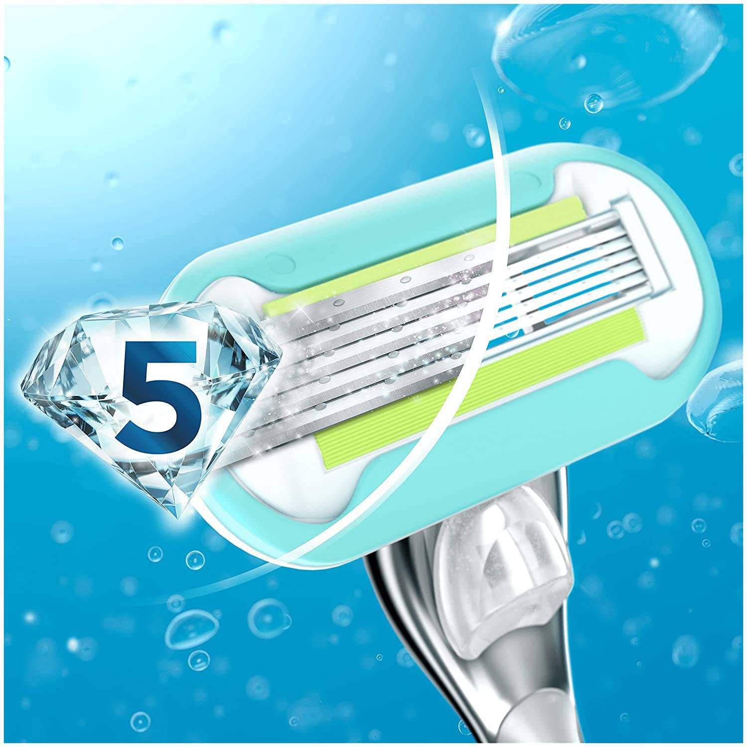 Gillette Venus Platinum Extra Smooth Razor for Women + 2 Refill Blades