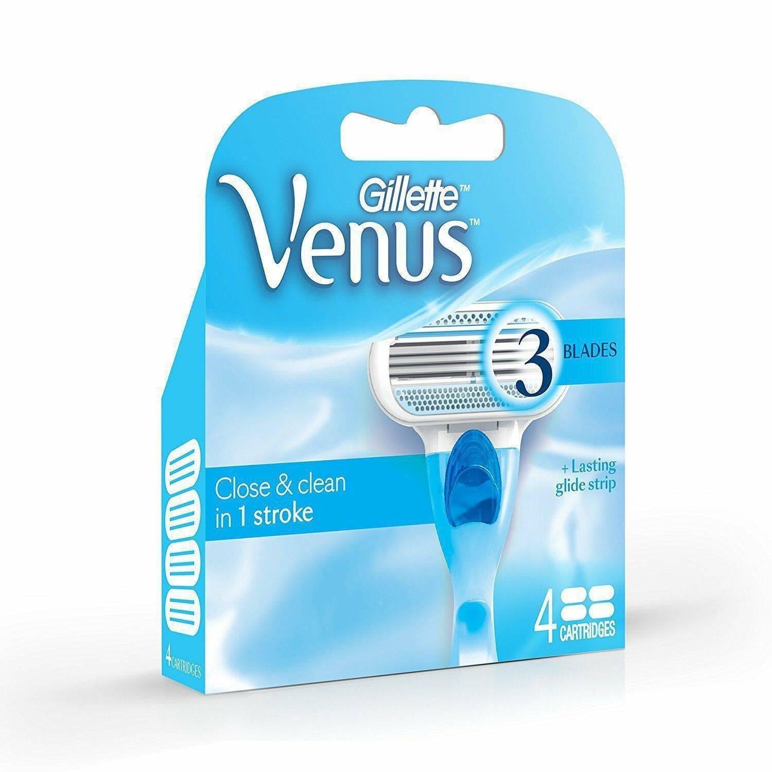 Gillette Venus Razor Blade Cartridges -4 Pack