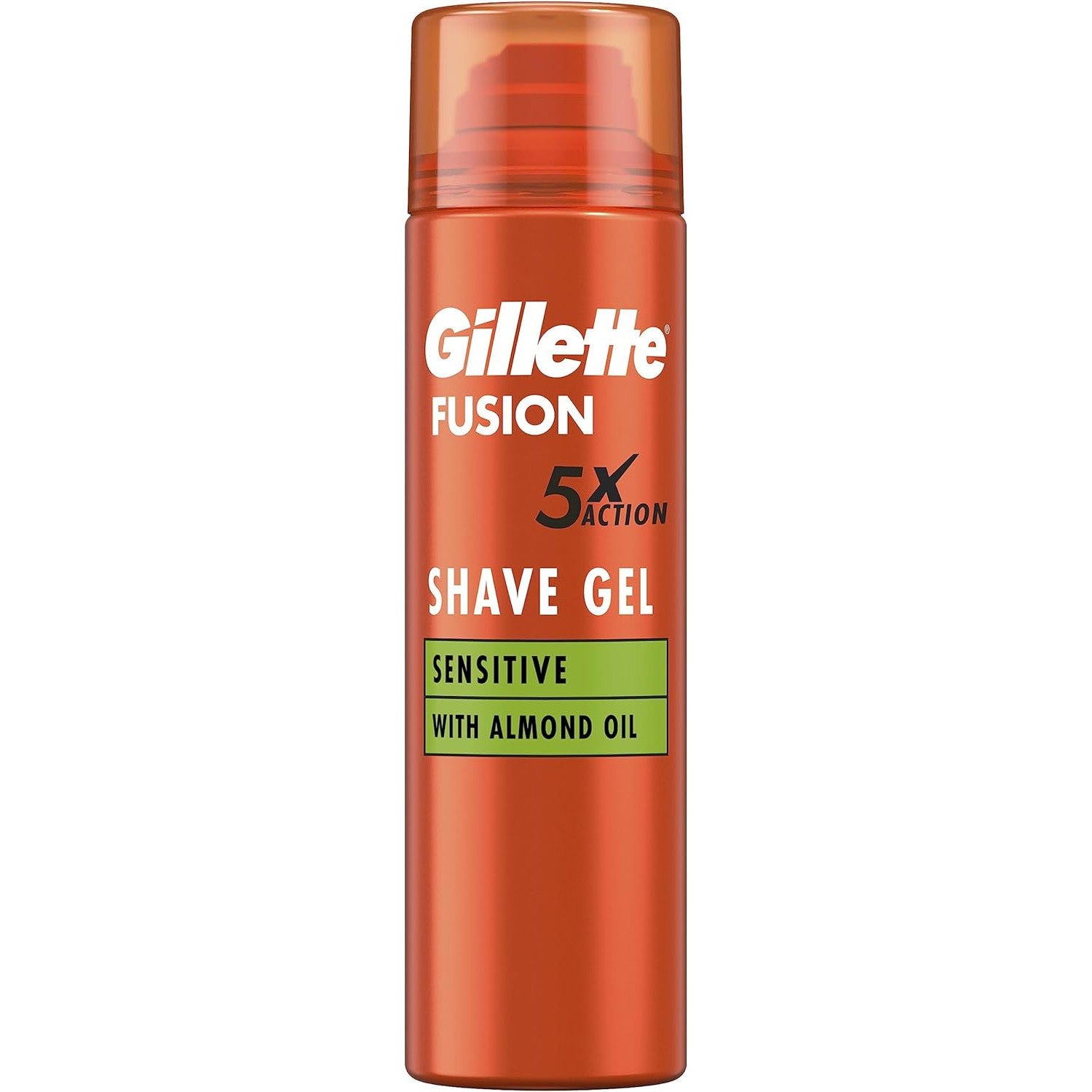 GilletteFusion 5 Ultra Sensitive Shave Gel with Almond Oil 200ML