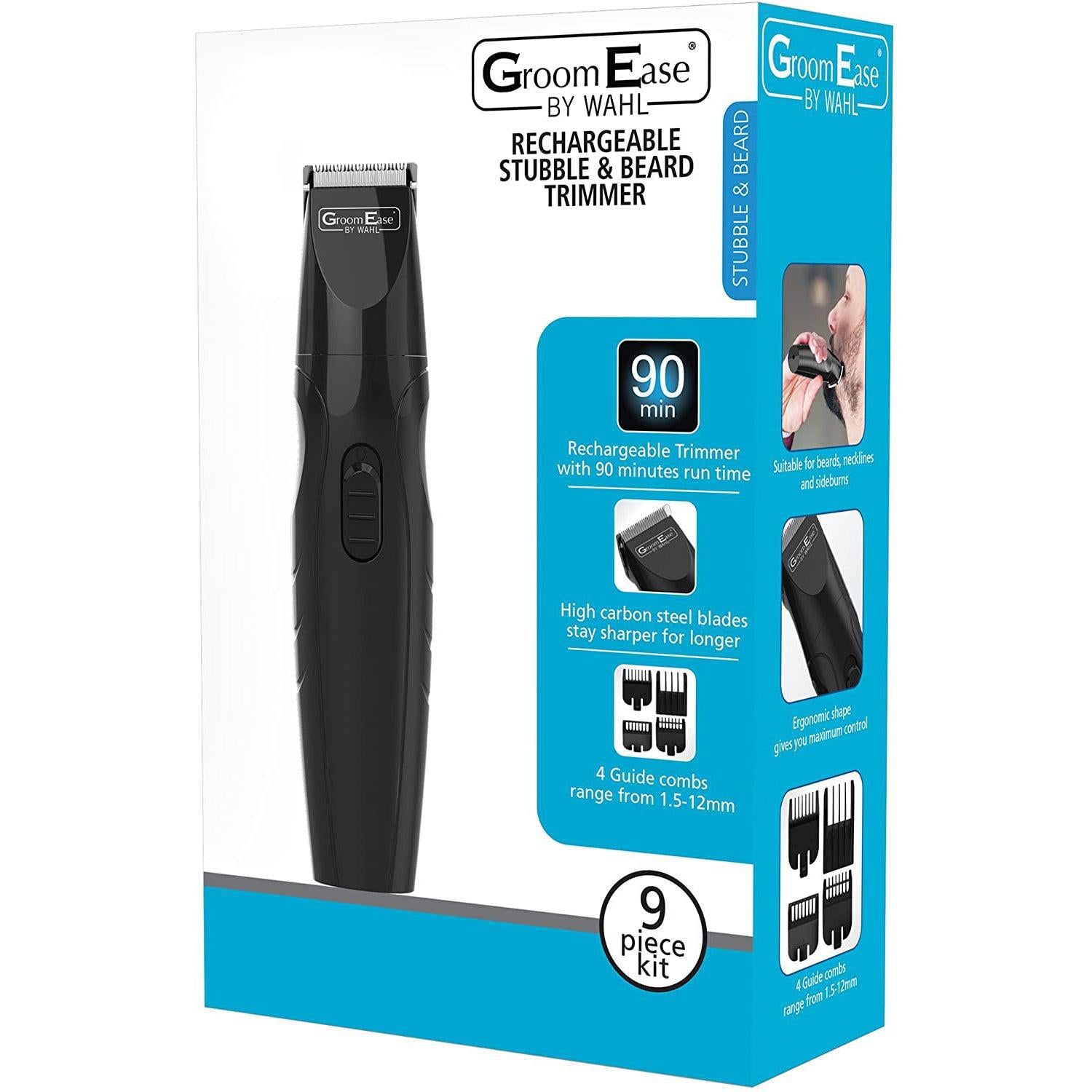 GroomEase by Wahl Rechargeable Stubble and Beard Trimmer