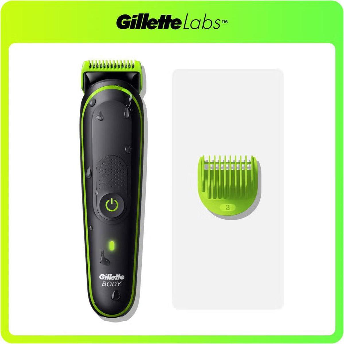 Gillette Labs i3 Body + Intimate Hair Trimmer - Healthxpress.ie