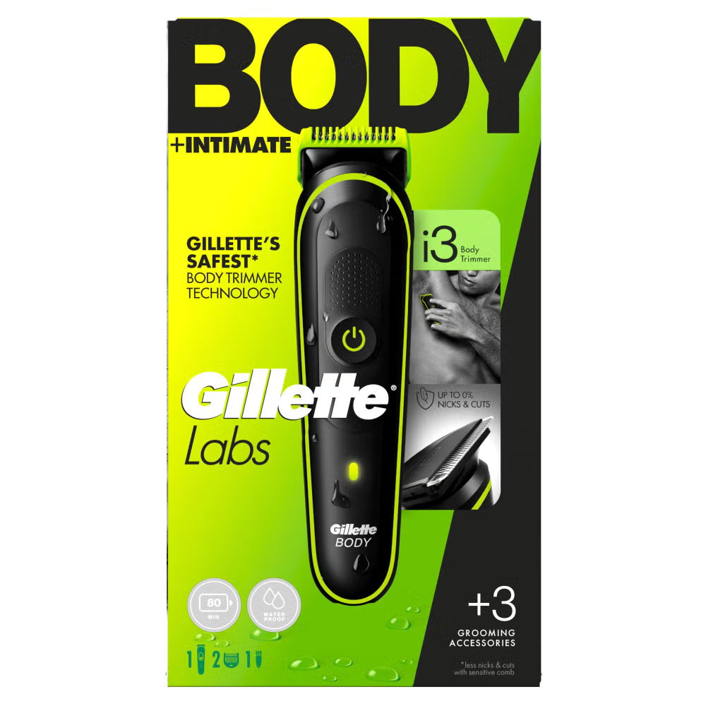 Gillette Labs i3 Body + Intimate Hair Trimmer