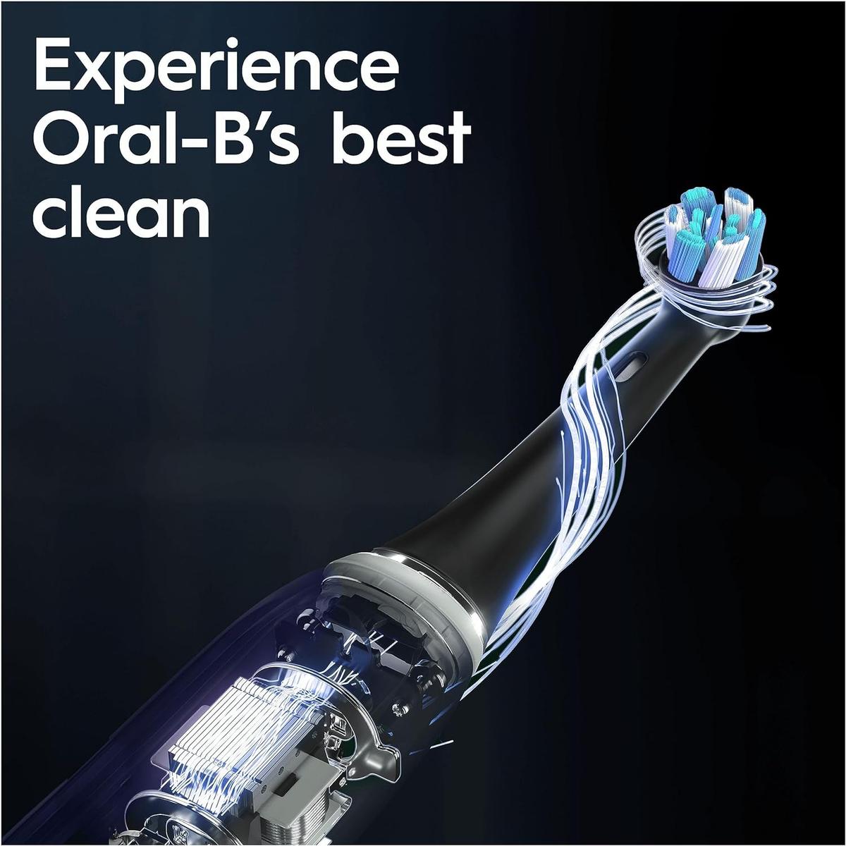 Braun Oral-B iO Series 10 Electric Rechargeable Toothbrush - Stardust White - Healthxpress.ie