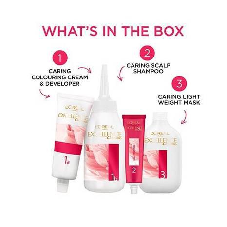 L'oreal Excellence Crème '3 Darkest Brown 'Permanent Hair Dye - Triple Care