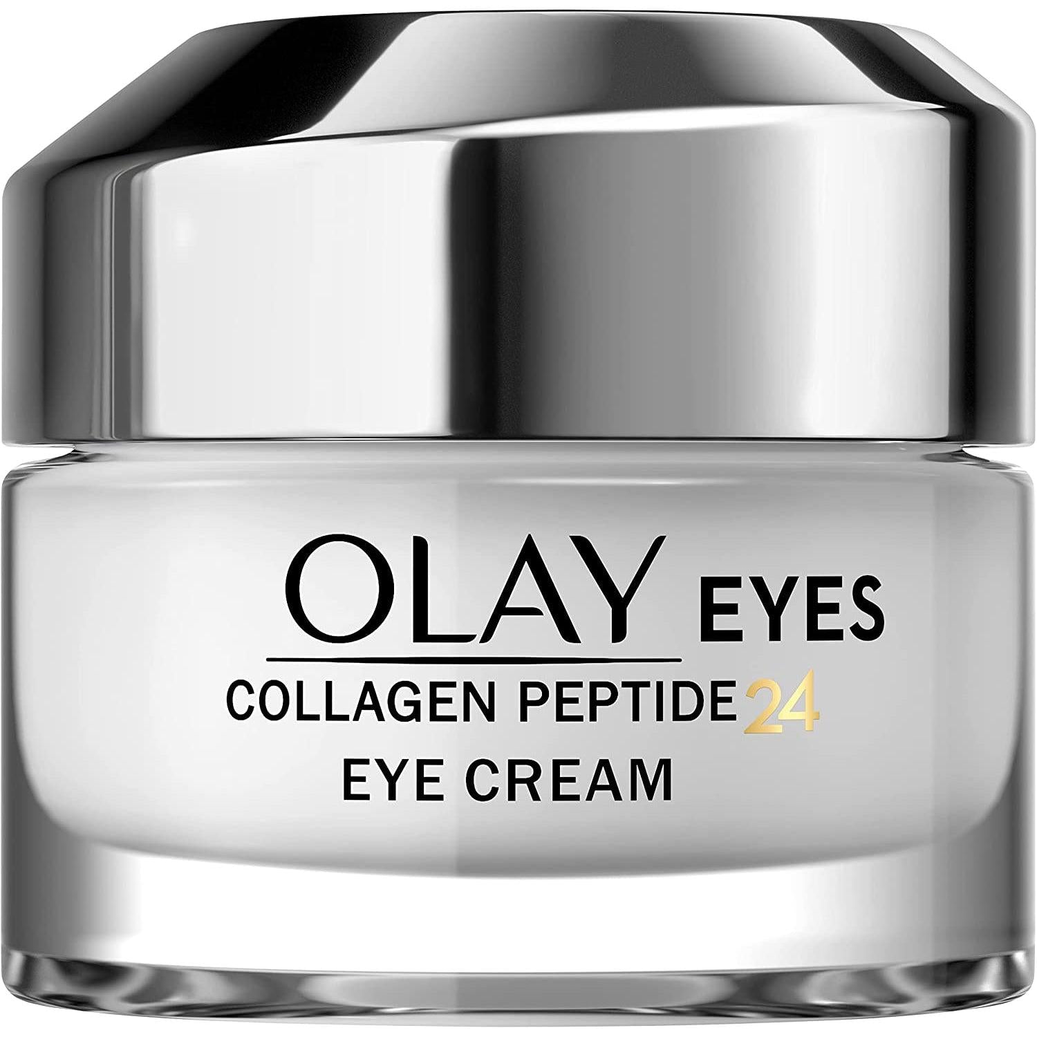 Olay Collagen Peptide 24 Eye Cream, Olay's Highest Concentration In Collagen Peptides, Anti-Ageing, Firming Eye Cream, 15 ml