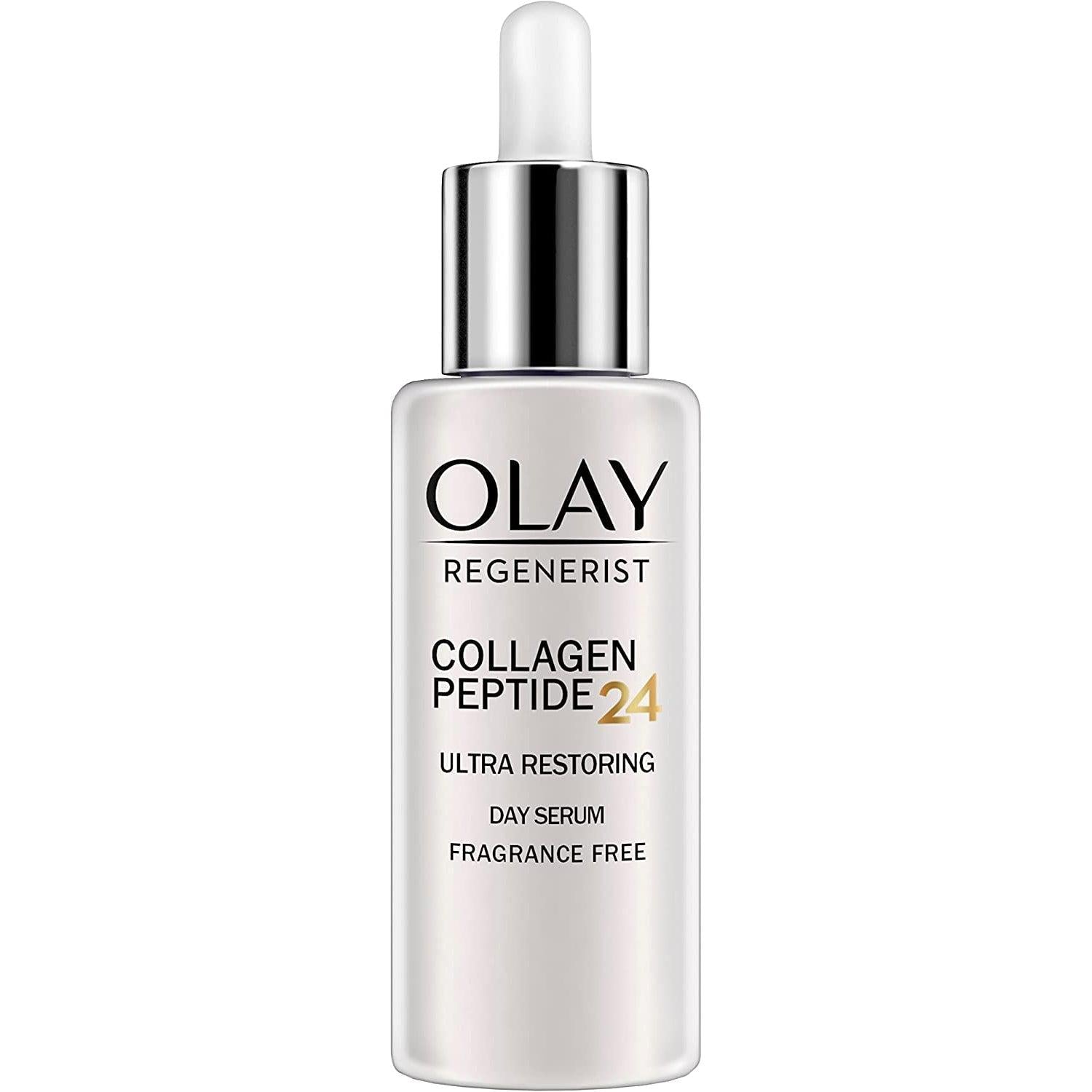 Olay Regenerist Collagen Peptide 24 Ultra Restoring Fragrance Free Day Serum, 40ml - Healthxpress.ie