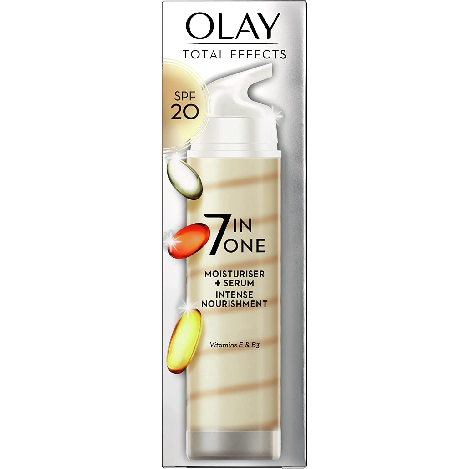 Olay Total Effects Moisturiser And Serum Duo With SPF 20, 40ml