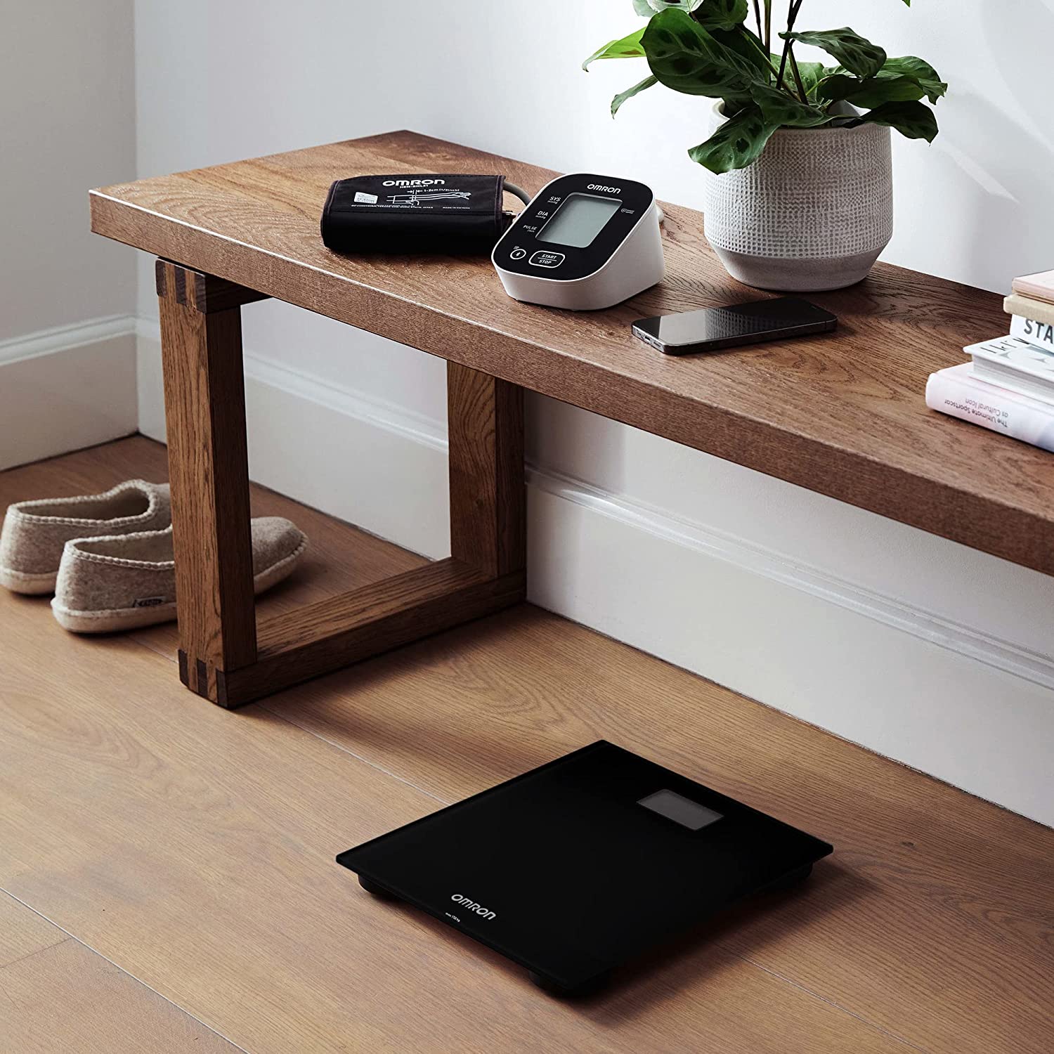 OMRON HN300T2 Intelli IT Smart Bathroom Scales for Body weight – Digital Weighing Scales