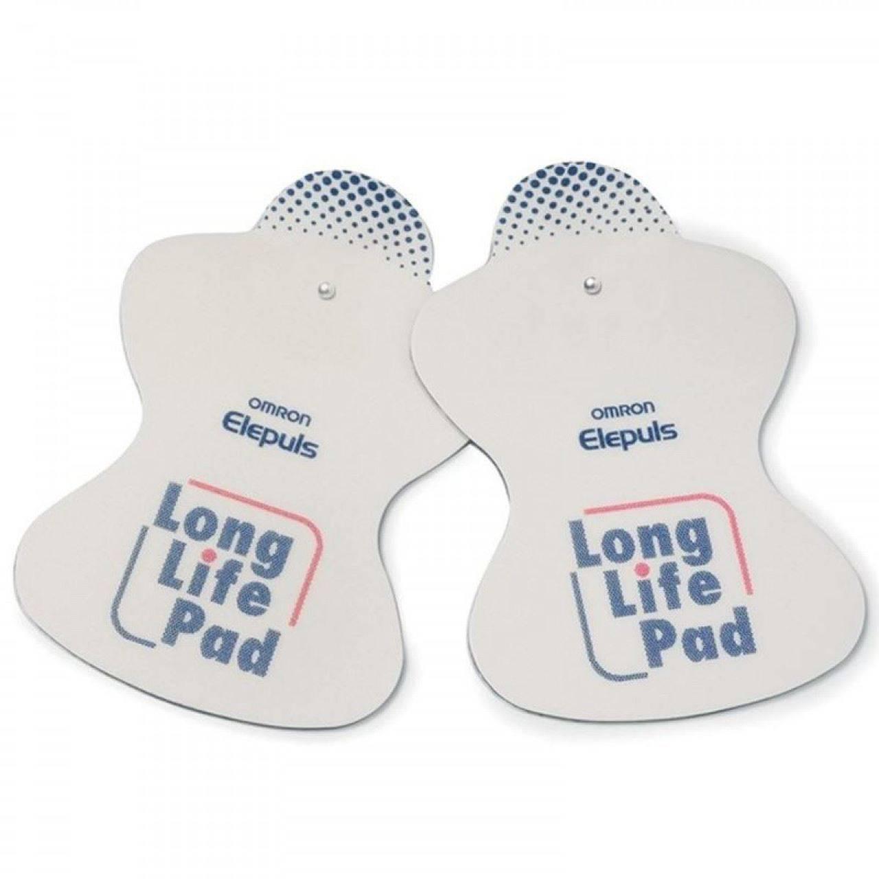 Omron Tens Long Life Electrode Pads Replacement for ENS Massage Devices - Pack of 2