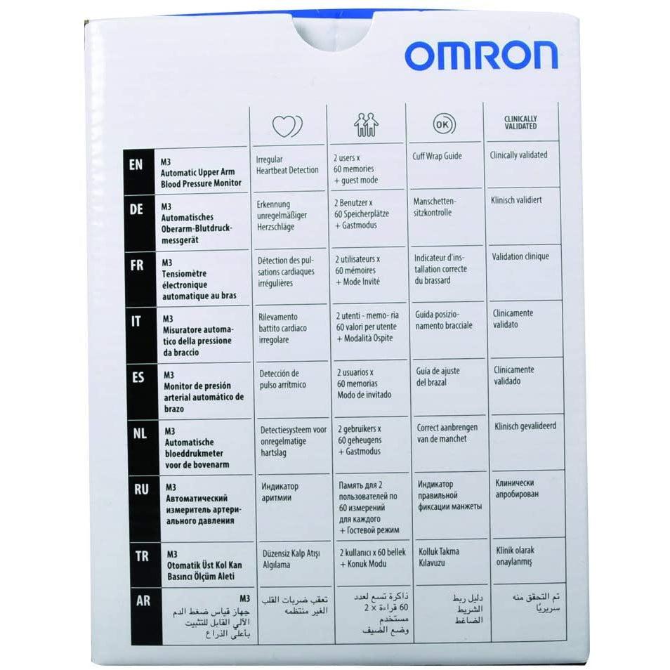 Omron M3 HEM-7154-E Blood Pressure Monitor with Easy Cuff 22-42cm