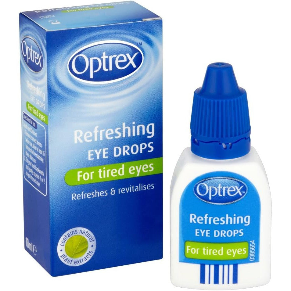 Optrex Refreshing Eye Drops for Tired Eyes, 10 ml