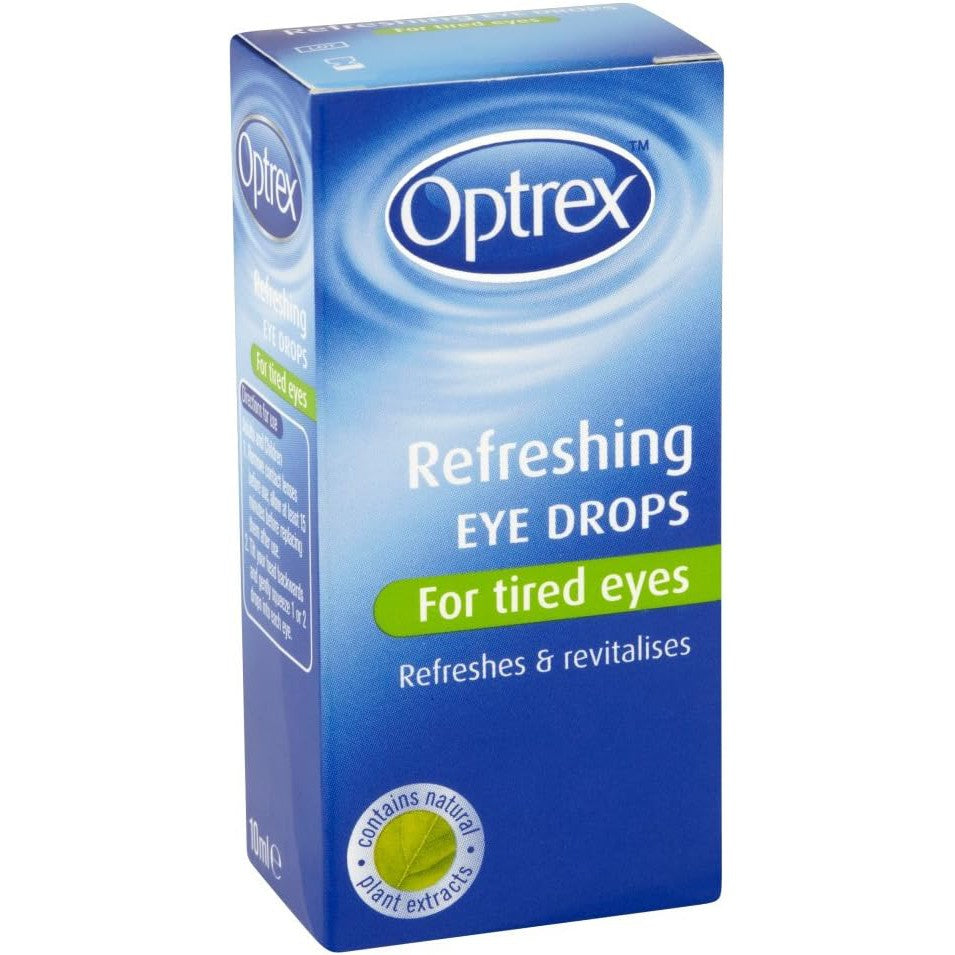 Optrex Refreshing Eye Drops for Tired Eyes, 10 ml