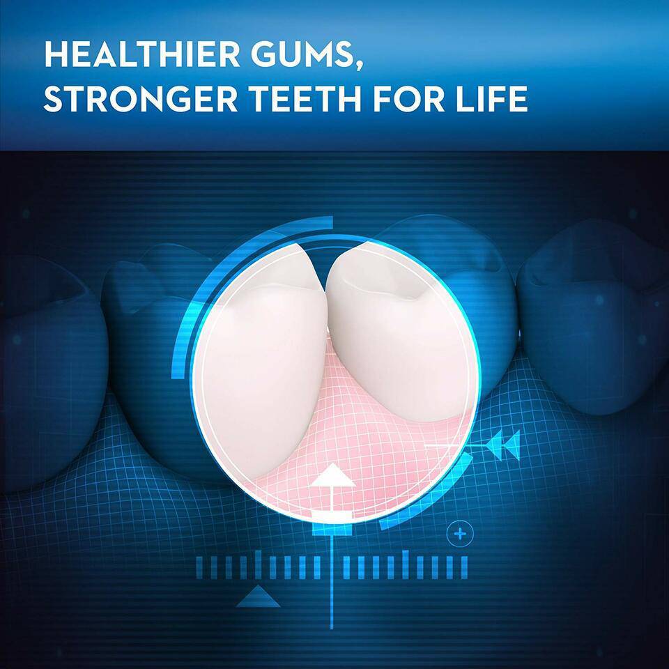Oral-B Genius 8000 Electric Toothbrush - Round Brush Head - Black - Healthxpress.ie