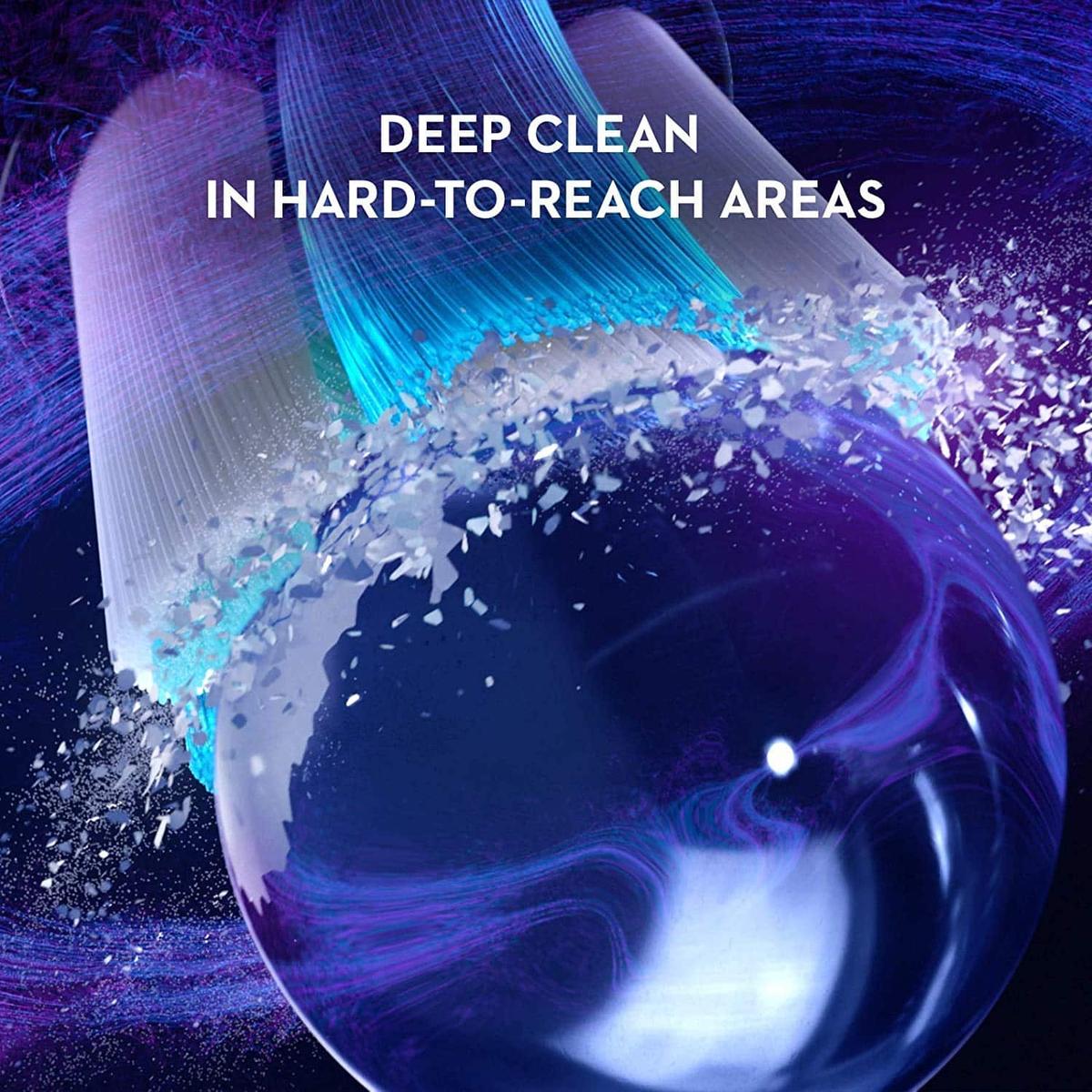 Oral-B iO 2pk Ultimate Clean Toothbrush Replacement Heads - Black - Healthxpress.ie