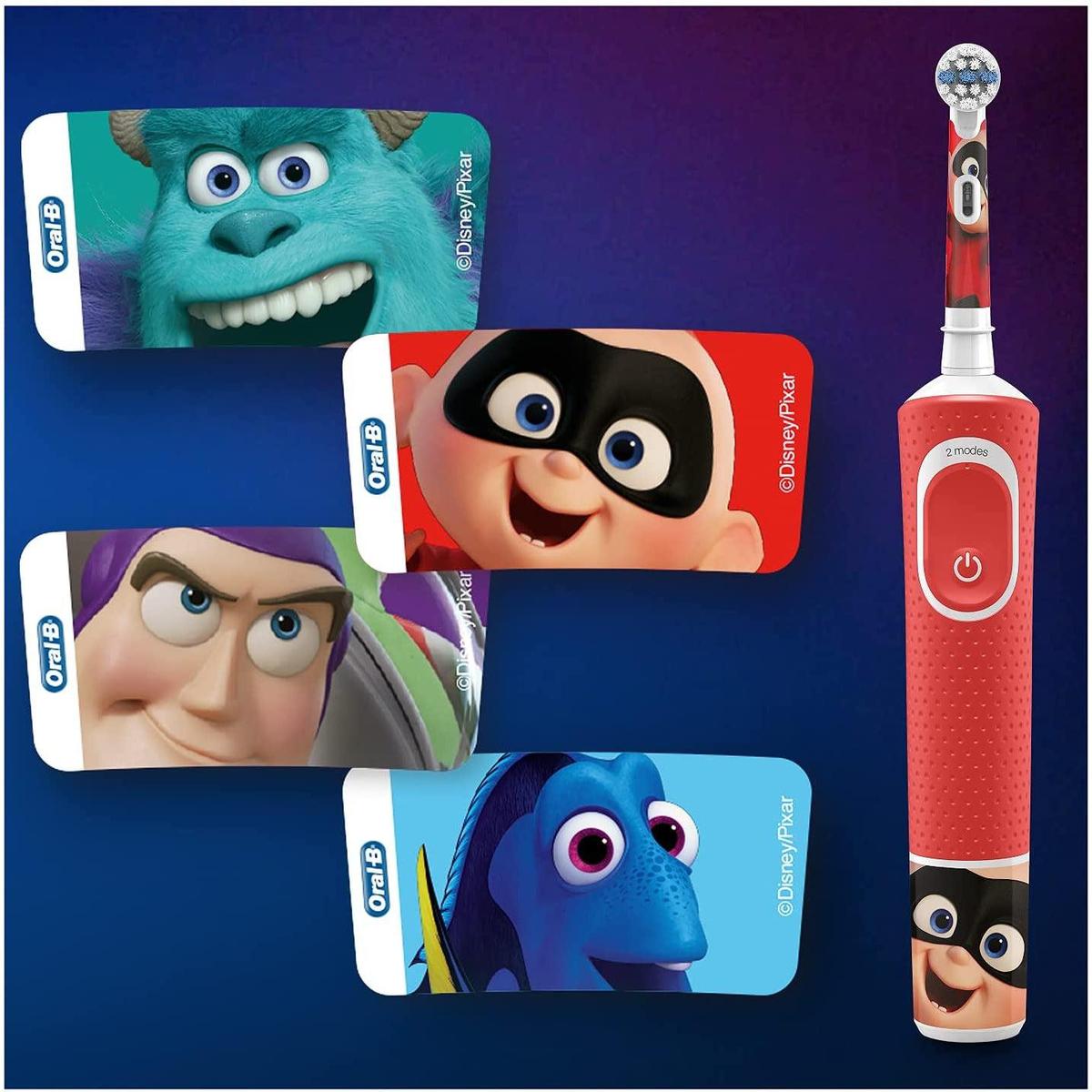 Oral-B Kids Electric Toothbrush Rechargeable Disney Pixar 3+ - Healthxpress.ie