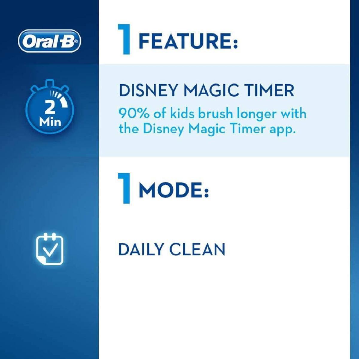 Oral-B Vitality Stages Power Kids Frozen Electric Powered Rechargeable Toothbrush 3+ - Healthxpress.ie