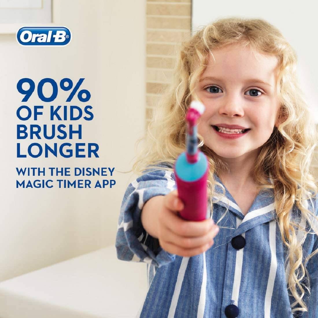 Oral-B Vitality Stages Power Kids Frozen Electric Powered Rechargeable Toothbrush 3+