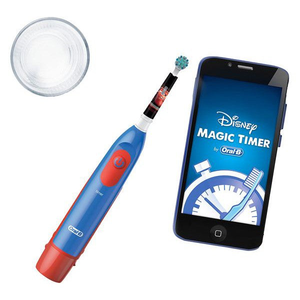 Oral-B Pro Battery Powered Kids Electric Toothbrush, 1 Toothbrush head Disney Cars