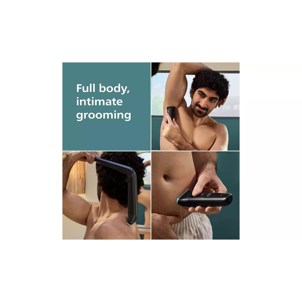 Philips Series 5000 Body Groomer with easy reach Back Attachment - BG5475/15