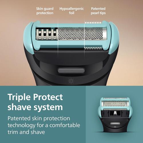 Philips Body Groomer Replacement Foil Head - with Triple Protect Shave System, Close and Smooth on Skin, 100% Showerproof, BG2010/43