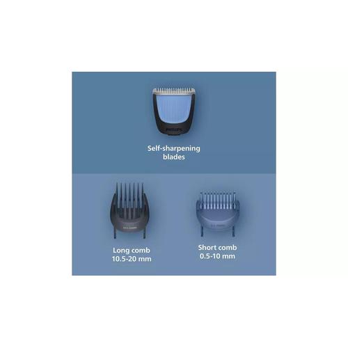 Philips Series 3000 Beard Trimmer BT3620/15 - Self-Sharpening Steel Blades
