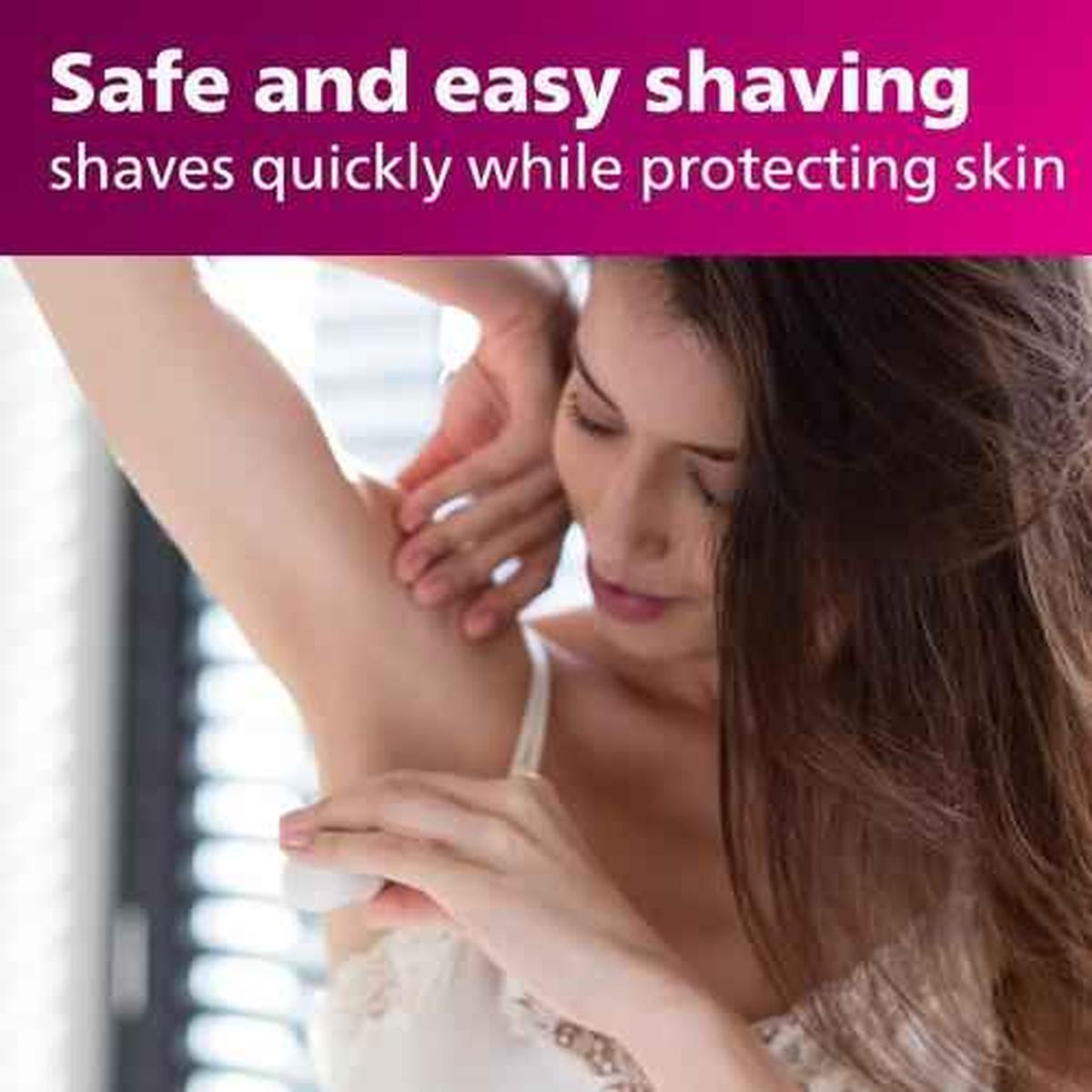 Philips SatinShave Essential Women’s Wet & Dry Electric Shaver for Legs & Body, Cordless, with Hypoallergenic Foil, HP6306/00