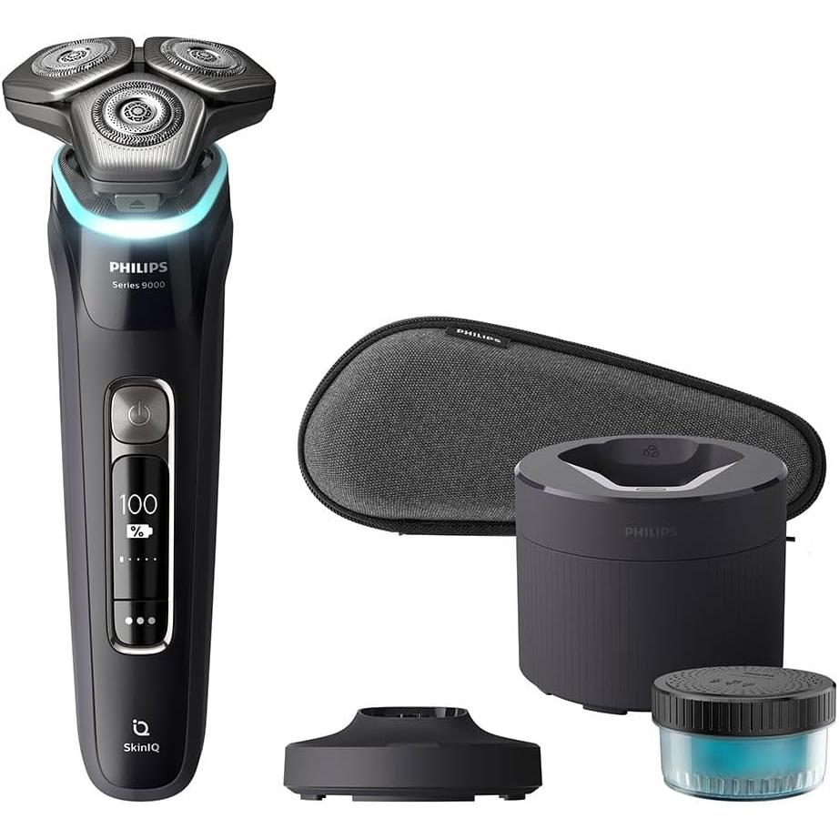 Philips Series 9000 Wet and Dry Electric Shaver S9976/55 with SkinIQ technology