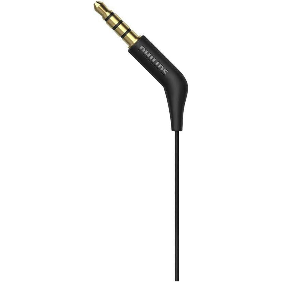 PHILIPS Audio In-Ear Headphones E1105BK/00 With In-Line Remote Control ,Black - Healthxpress.ie
