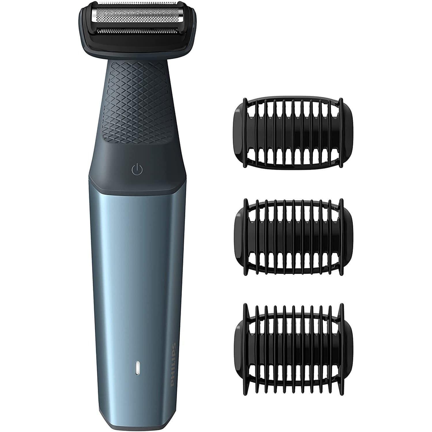 Philips BG3015/13 Series 3000 Showerproof Body Groomer - 3 Click-On Combs - Healthxpress.ie