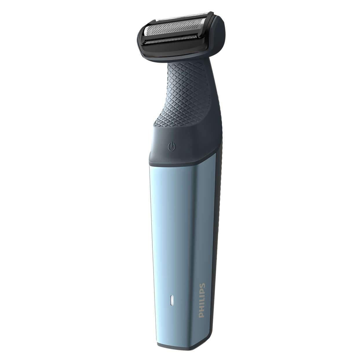 Philips BG3015/15 Series 3000 Showerproof Body Groomer - 3 Click-On Combs