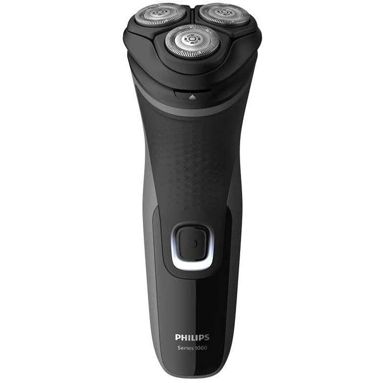 Philips S1231/41 Shaver Series 1000 Dry Electric Shaver - PowerCut Blades, Black