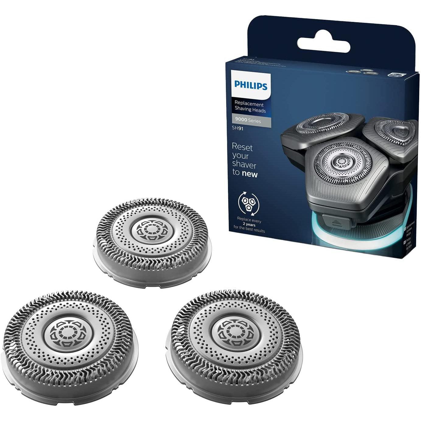 Philips SH91/50 Shaver Series 9000 Replacement Shaving Heads - Fits Philips S9000 (S9xxx) - Healthxpress.ie