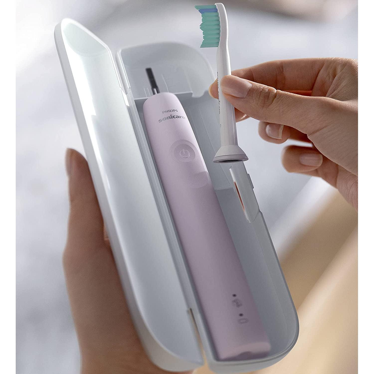 Philips Sonic Electric Toothbrush 3100 Series HX3673/11, Sugar Rose