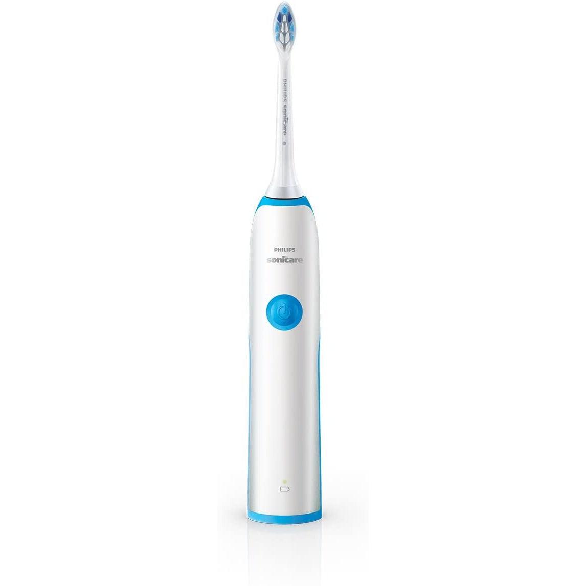 Philips Sonicare Clean Care HX3212/11 – Electric Toothbrush, Anti Plaque Defence White and Blue