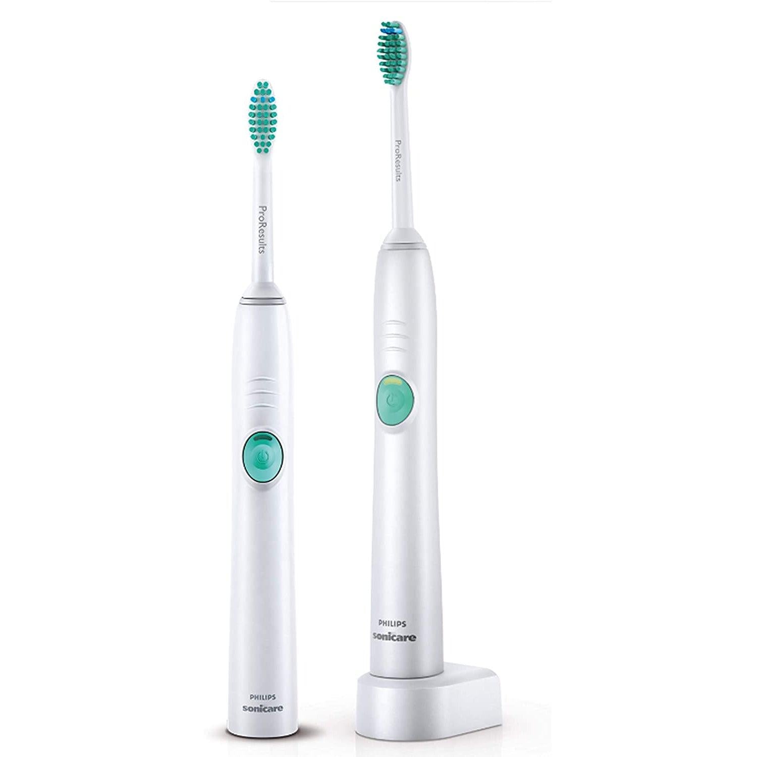 Philips Sonicare Easy Clean Electric Toothbrush HX6512 / 02 - White, 2 Pack