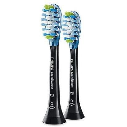 Philips Sonicare HX9042 Premium Plaque Defence Black BrushSync Heads 2 Pack