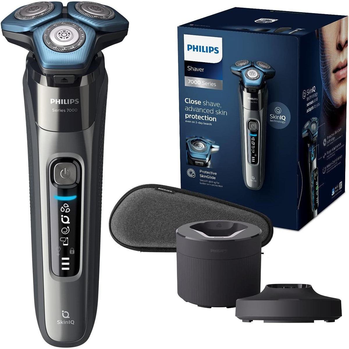 Philips Shaver Series 7000 Wet and Dry electric shaver S7887/55 with Quick Clean Pod - Healthxpress.ie