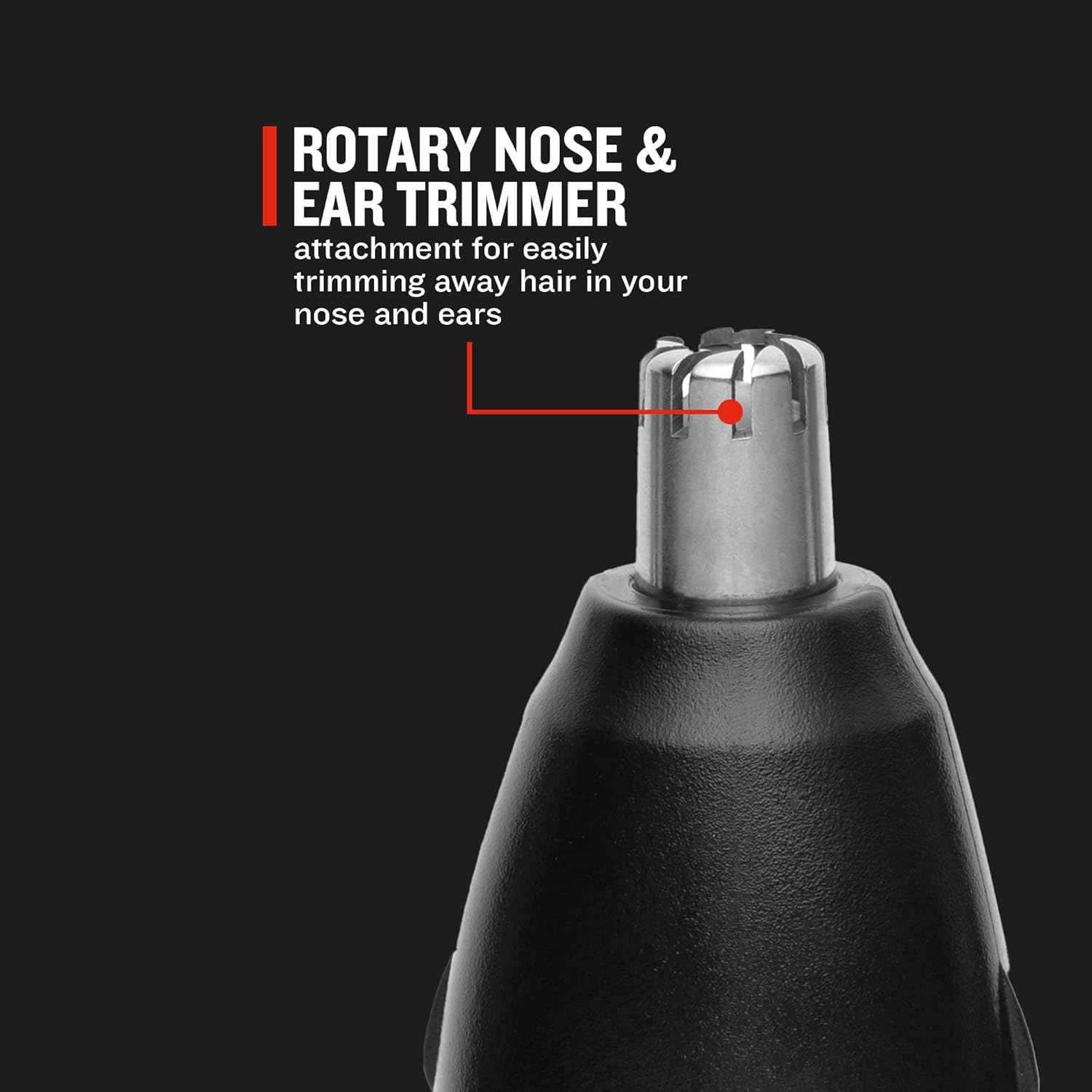 Remington T-Series Detail Grooming Kit (Precision Trimmer with Eyebrow Comb, Nose, Ear, Beard, Adjustable Comb, NE7000