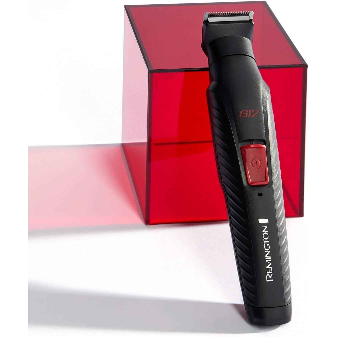 Remington 12-in-1 All-in-One Trimmer, Multi-Grooming Kit for Face, Beard, Body & Hair, 6 Attachments, Precision Detail, Nose & Ear, USB – PG2120