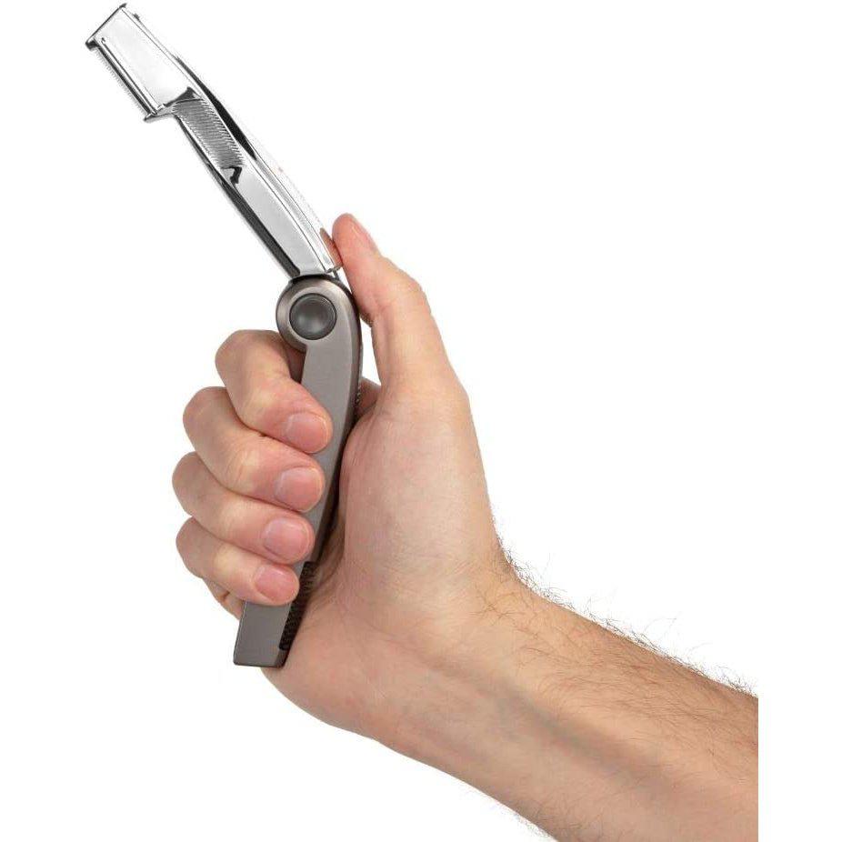 Remington MPT1000 Heritage Detail Beard Trimmer and Beard Comb, Silver