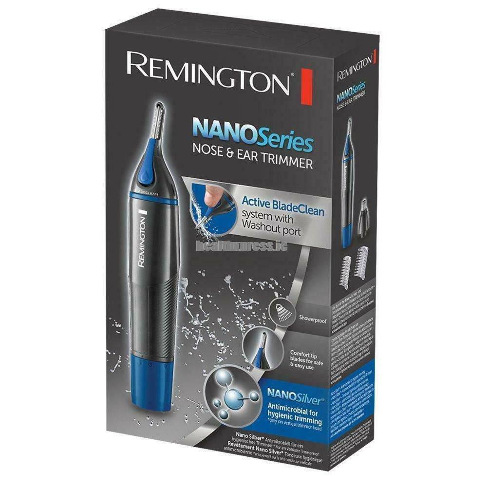 Remington NE3850 Battery Operated Nose, Ear & Eyebrow Hair Trimmer - Showerproof