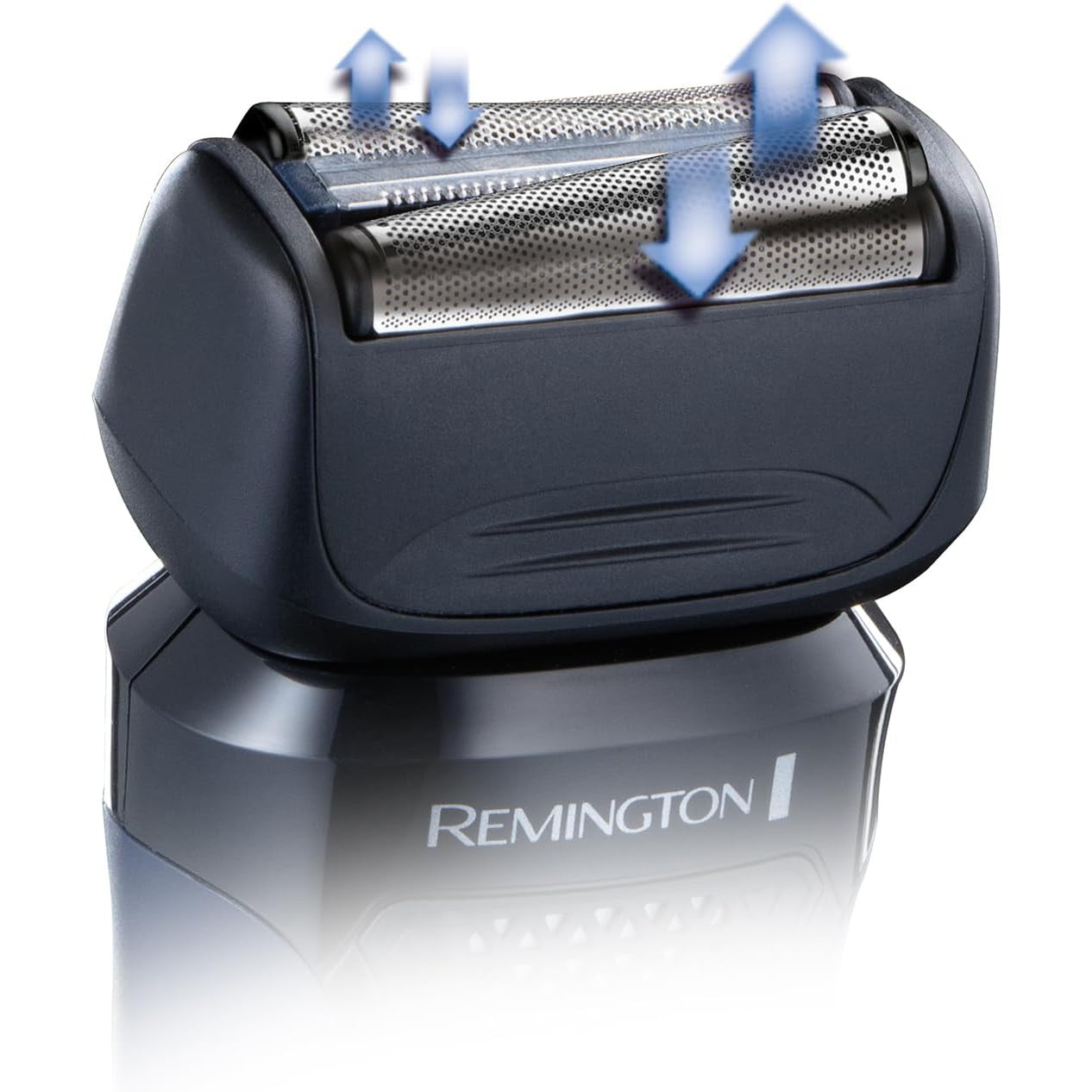 Remington F4 Mens Electric Foil Shaver (Dry Shave, Pop up detail trimmer, 50min usage, 4hr charge, Cordless, Worldwide voltage adjustment, Head guard, Cleaning brush) F4002