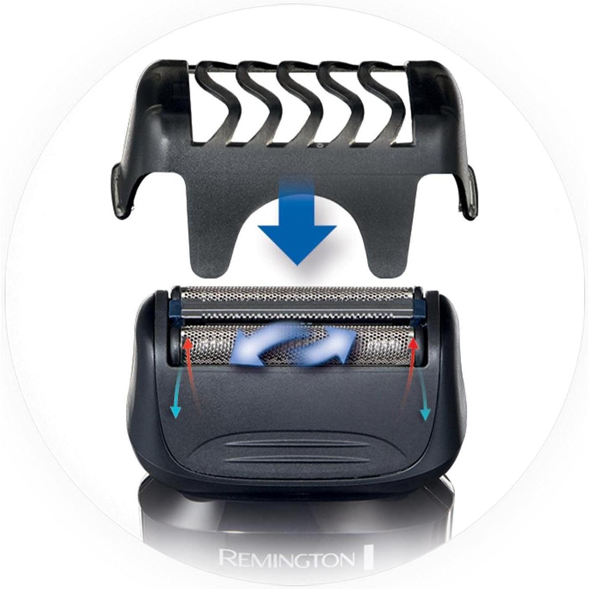 Remington F4 Mens Electric Foil Shaver (Dry Shave, Pop up detail trimmer, 50min usage, 4hr charge, Cordless, Worldwide voltage F4002 - Healthxpress.ie