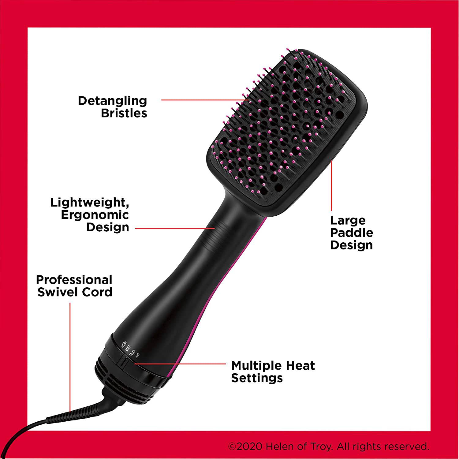 REVLON Pro Collection Salon One Step Hair Dryer and Styler Brush RVDR5212UK2