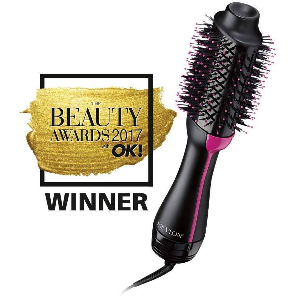 Revlon Salon One-Step Volumiser Hair Dryer and Volumizer with Genuine ION Generator - Black - RVDR5222UK2