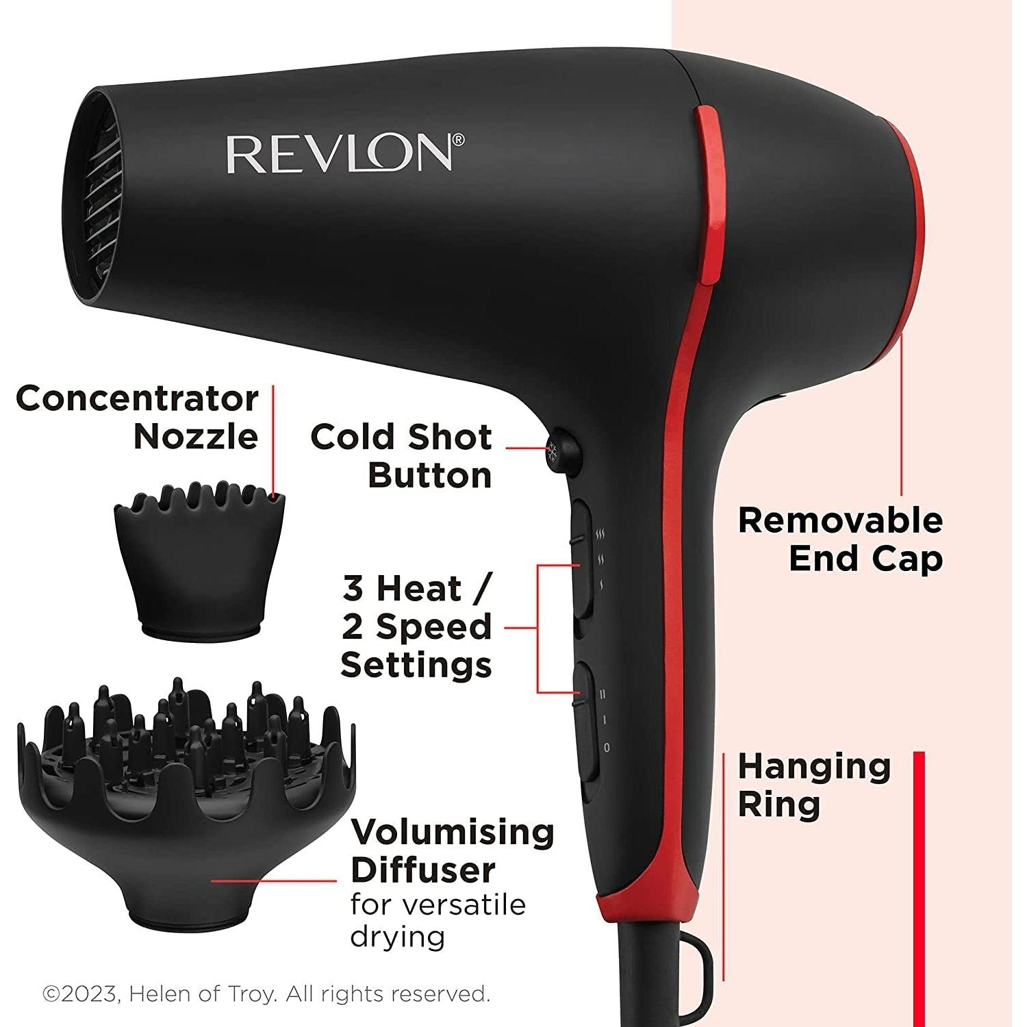 Revlon Smoothstay Coconut Oil-Infused Hair Dryer 2000 watts -RVDR5317