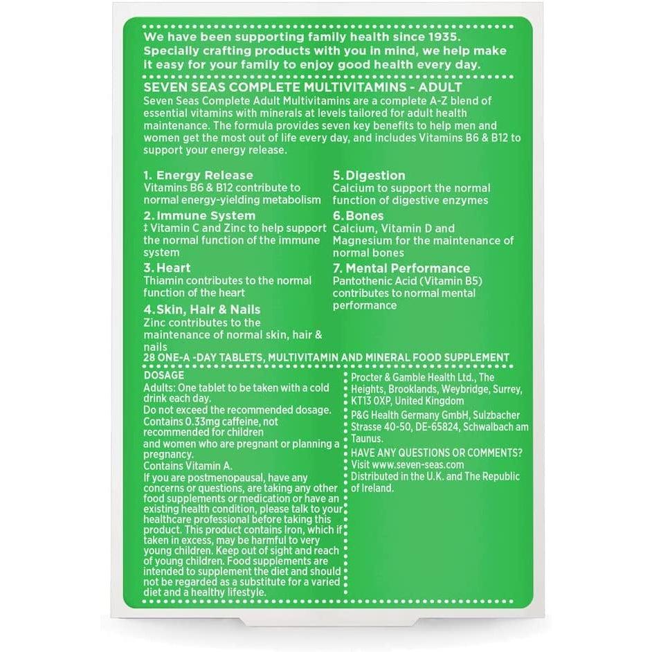 Seven Seas Complete Multivitamins For Adults - 28 Tablets