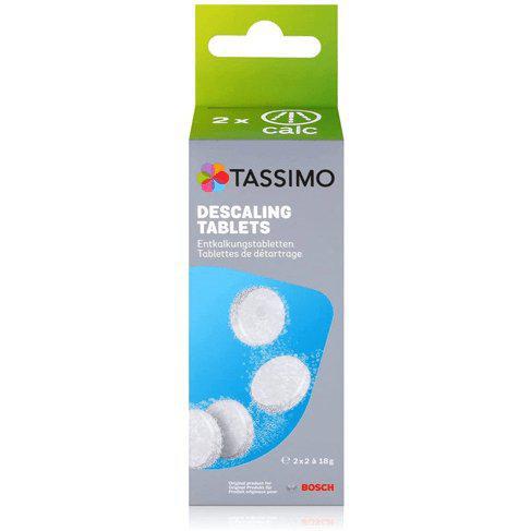 Tassimo Bosch Coffee Machine Descaling/Decalcifying Tablets - Pack 2x2 Pack - 4 Tablets