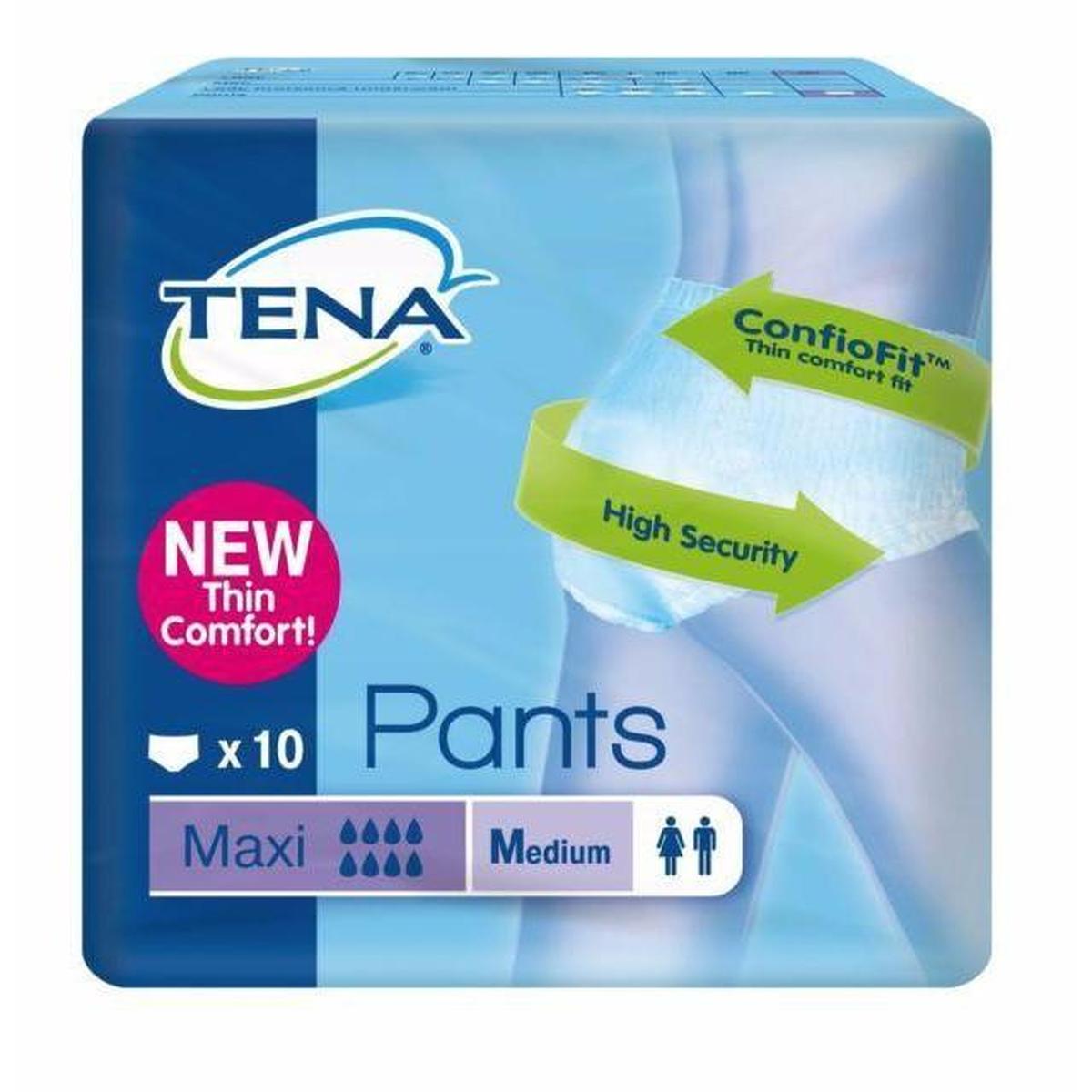 Tena Unisex Pants Maxi Medium 10 - Healthxpress.ie