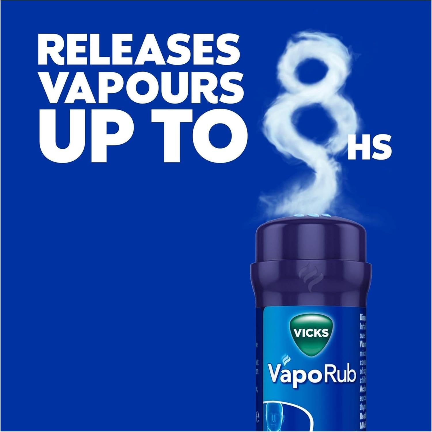 Vicks VapoRub's with Easy Application, Twist and Apply On Chest for 4 Cold Symptom Relief